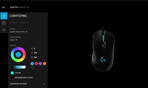 Logitech G403 Hero 25K Gaming Mouse, Lightsync RGB, Lightweight 87G+10G optional, Braided Cable, 25, 600 DPI, Rubber Side Grips, Black...