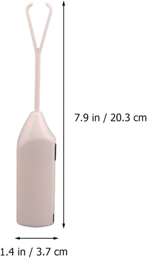 2pcs Electric Egg Baking Mixer Cooking Egg Hand Held Blender Hand Crank Egg Mini Blenders Mixer Electric Mini Whisk Handheld Frother Plastic White...