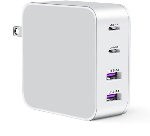 DTK USB C Wall Charger, 120W Fast Charger Block Plug, 4-Port Portable Power Charger Station...