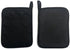Home Collection Set of 2 Red And 2 Black Neoprene Pot Holders...