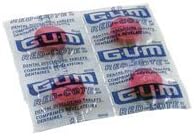 GUM Red-Cote Disclosing Plaque Tablets- Cherry Flavor (40 tablets)...