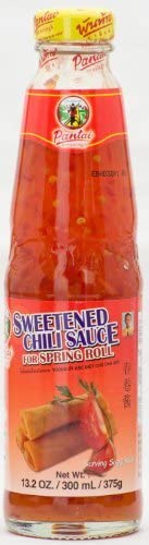 Pantainorasingh Thai Sweetened Chili Sauce for Spring Rolls, 13.2 ounces (3 Bottles)...