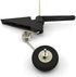 Heyiarbeit 3.5" RC Model Airplane Foam Wheel Super Light Tire and Wheel Sets for RC Airplane PU Sponge Tire with Plastic Hub 1 Pcs...