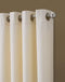 Curtainworks Kendall Color Block Grommet Curtain Panel, 120 inch, Ivory...