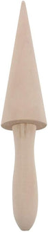 Ice Cream Cone Mold, Wooden Waffle Cone Roller, 9.1in Pizzelle Roller Cone Wooden Waffle Cone Roller Baking Pastry Roll Waffle Cone Baking Tool...