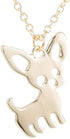 Stainless Steel Chihuahua Puppy Dog Pendant Necklace Earrings for Women Cute Pet Animal Stud Earring Set Jewelry...
