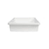 TrippNT 50424 White Polystyrene Plastic Drawer Organizer, 1 Pocket: 14" Width x 3" Height x 10" Depth...