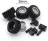 Wheels and Axles,Traffic Light ,Tires Bulk Lot - Building Bricks Block Education Wheels Set Toy Compatile with Major Brands, 52 pcs, over 6 years ...