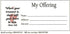 Broadman Church Supplies My Offering Bill Size Envelope, 100 Count...