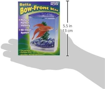 Penn-Plax Betta Bowfront Aquarium Tank Kit...