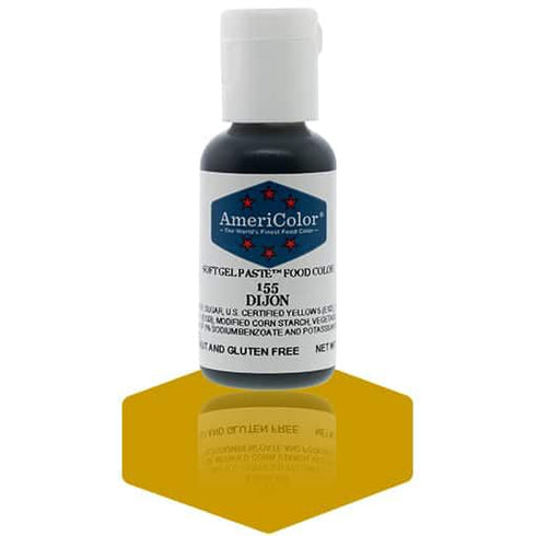 AmeriColor, Soft Gel Paste Food Color, Dijon, 0.75 Ounce Bottle...