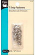 Dritz 15-65 Snap Fasteners, Size 15 (3/8-Inch), Nickel, 7 Count...