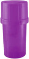 Storage Container w/Built-In Grinder - Purple...