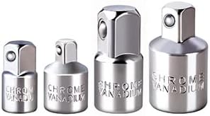 6 Pcs Square Impact Socket Adapters Converter Reducer Sets 1/4", 3/8", 1/2" Ratchet Socket Set...