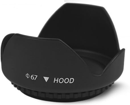67mm Tulip Flower Lens Hood for Nikon D5600, D7500 with AF-S DX NIKKOR 18-140mm f/3.5-5.6G ED VR...