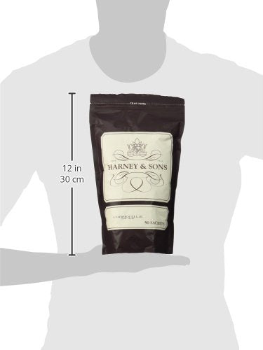 Harney & Sons Chamomile Caffeine-Free Premium Herbal Tea - Bag of 50 Sachets...