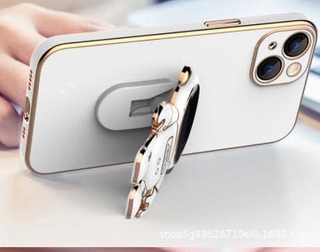 Cute Phone Stand Holder Astronaut Foldable Cell Phone Kickstand for Desk,Creative Phone Ring Compatible All Phones and Tablets for Girls Women,Adj...