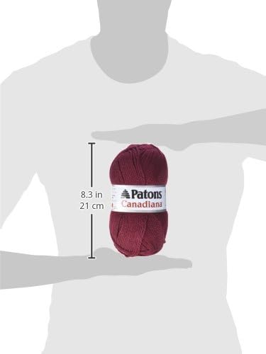 Patons Canadiana Yarn, Burgundy......