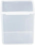 Square Clear Jewelry Storage Boxes Beads Crafts Case Containers-Reusable Plastic- 6x6x1.8cm Comfortable and Environmentally Professional Design Or...