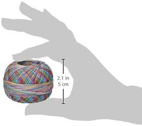 Handy Hands Lizbeth Premium Cotton Thread, Size 40, Spring Flower...