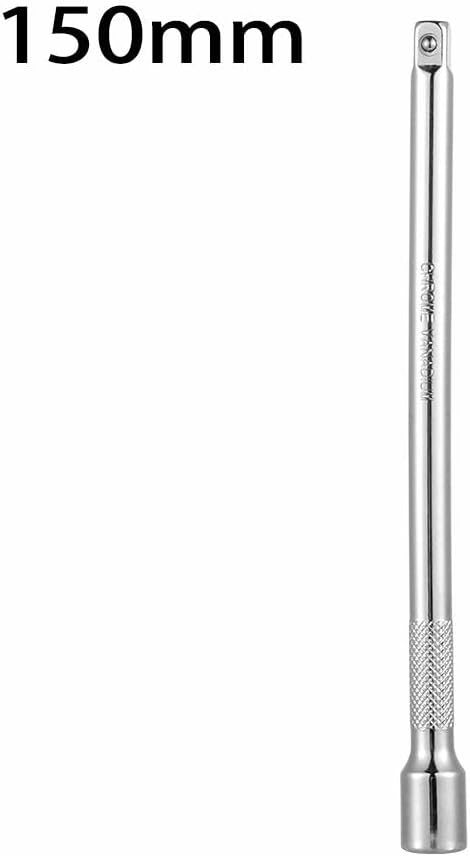 8pcs Socket Extension Set Drive Ratchet Socket Hand Tool Improved Extender Wrench Adjustment Tools 2"/50mm, 3"/75mm, 4"/100mm, 6"/150mm Long Shaft...