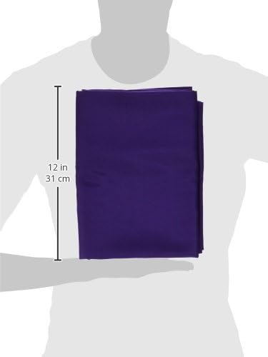 LinenTablecloth 54-Inch Square Polyester Tablecloth Purple...