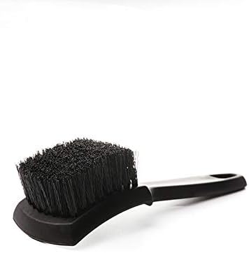 Tire Brush, Black Stiff Bristle Wheel Cleaning Brush, Car Carpet Brush, Detail Brush...