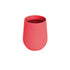 ezpz Tiny Cup (Coral) - 100% Silicone Training Cup for Infants - 12 months + - Designed by a Pediatric Feeding Specialist - Baby-led Weaning Essen...