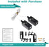 Replacement Saftey Sensors & Brackets for Liftmaster Chamberlain Sears Garage Openers (801CB-P, 41A5034)...