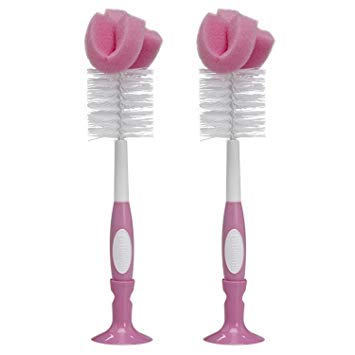 Dr. Browns Baby Bottle Brush - Pink - 2 Count...