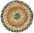 VHC Brands Kettle Grove Primitive Textured Jute Striped Round Kitchen Table Trivet 8"...