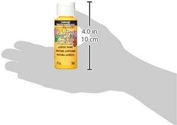 DecoArt DCA118-3 Crafter's Acrylic Paint, 2-Ounce, Goldenrod...