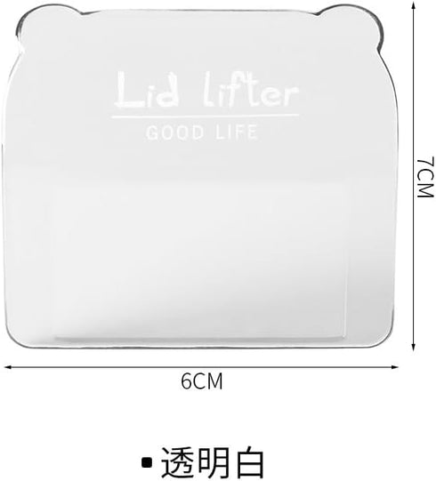 2Pcs Blue and Green Toilet Seat Handle,Toilet Cover Lifter, Toilet Cover Support Lifter, Suitable For Families, Offices And Hotel Bathrooms, Plast...