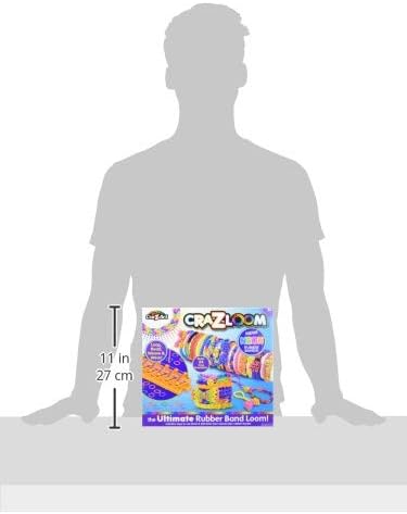 Cra-Z-Art Cra-Z-Loom Ultimate Rubber Band Bracelet Maker Activity Kit for Ages 8 and Up (packaging may vary)...
