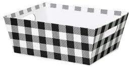 CrafTreat Geometric Stencils for Painting on Wood, Canvas, Paper and Fabric - Shepherds Check, Double Diamond, Houndstooth and Bold Polka Dots - 4...