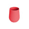 ezpz Tiny Cup (Coral) - 100% Silicone Training Cup for Infants - 12 months + - Designed by a Pediatric Feeding Specialist - Baby-led Weaning Essen...