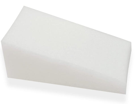 Amazon Basics Cosmetic Rectangular Foam Wedges, 192 Count (6 Packs of 32), White (Previously Solimo)...