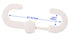 Dreambaby Secure -A-Lock - Child Proof Sliding Safety Locks - Suitable for Mushroom Knobs & D-Shaped Cabinet Door Handles - White - Model ?L712...