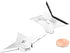 Cool Fridge Ninja Star Magnet, Decorative Whiteboard Magnets for Office, Home & School, Funny Anime Theme Refrigerator Magnets for Kids...
