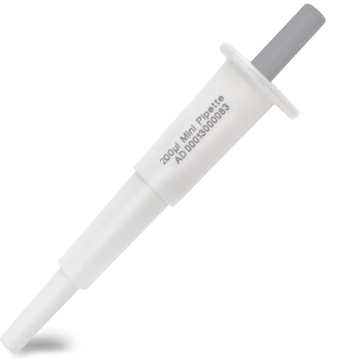 ONiLAB Mini Fixed Volume Pipette Manual Single Channel Pipettor, Laboratory Micro Pipette ?Micropipette Volume 200?l Gray...