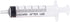 10 pcs 5ML/CC Plastic Syringe Disposable Individual Sealed Wrap Without Needle with Measurement for Scientific Feeding Pets Labs Watering Dispensi...