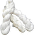 Chiffon Sari Silk Ribbon in Dyeable Ivory Skeins - Dyeable Yarn - 30 Yards - white undyed (Pack of 1)......