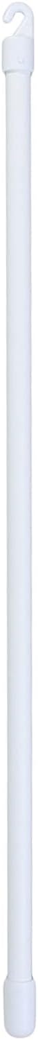 17 Inches Long White PVC Blind Tilt Wand with Hook and Handle(Hook Size is 0.15")...