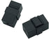 USB C Keystone Jack, Traovien USB 3.1 Type-C Connector Keystone Insert Female to Female, Coupler Type for Wall Plate Outlet Panel-Black(1pcs)...