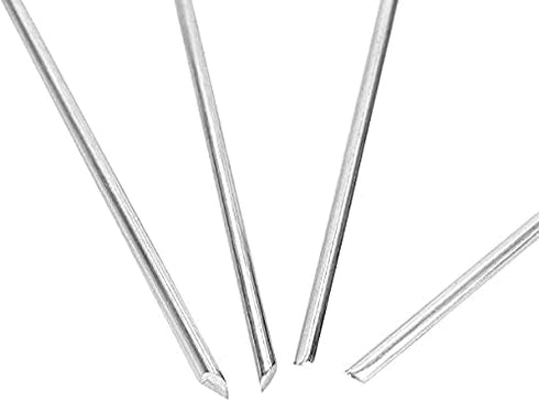 U/D 4 Inch Galvanized Landscape Staples 60 Pack 11 GaugeGarden Stakes Heavy-Duty Sod Pins Anti-Rust Fence Stakesfor Weed Barrier Fabric Ground Cov...