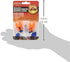 Howard Leight by Honeywell SmartFit Corded Reusable Shooting Earplugs, 2-Pairs (R-01520), Orange With Blue...