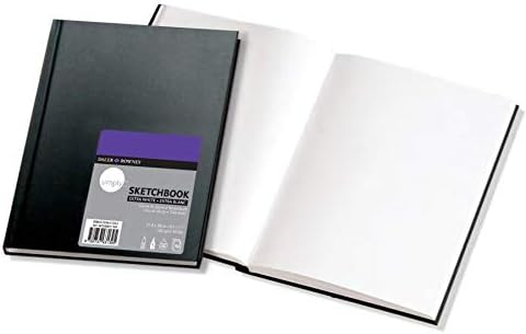 Daler Rowney Hardbound Sketchbook, Extra White, 4 x 6, 110 Sheets, 1 Each...