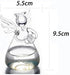 Brccee AC Angel Hanging Glass Angel Flower Vase Plant Flower Vase Hydroponic Office (S)...