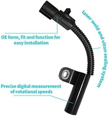 917-753 Crank Crankshaft Position Sensor Fit for Dodge Avenger Stratus Cirrus Sebring 1995 1996 1997 1998 1999 2000,4609077 4807083 5S1706 917753...