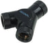 Alphacool HF G1/4" Y-Connector, Triple Rotary, Deep Black...